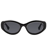 Kurt Geiger London Women's KGL1037 54mm Cat Eye Sunglasses