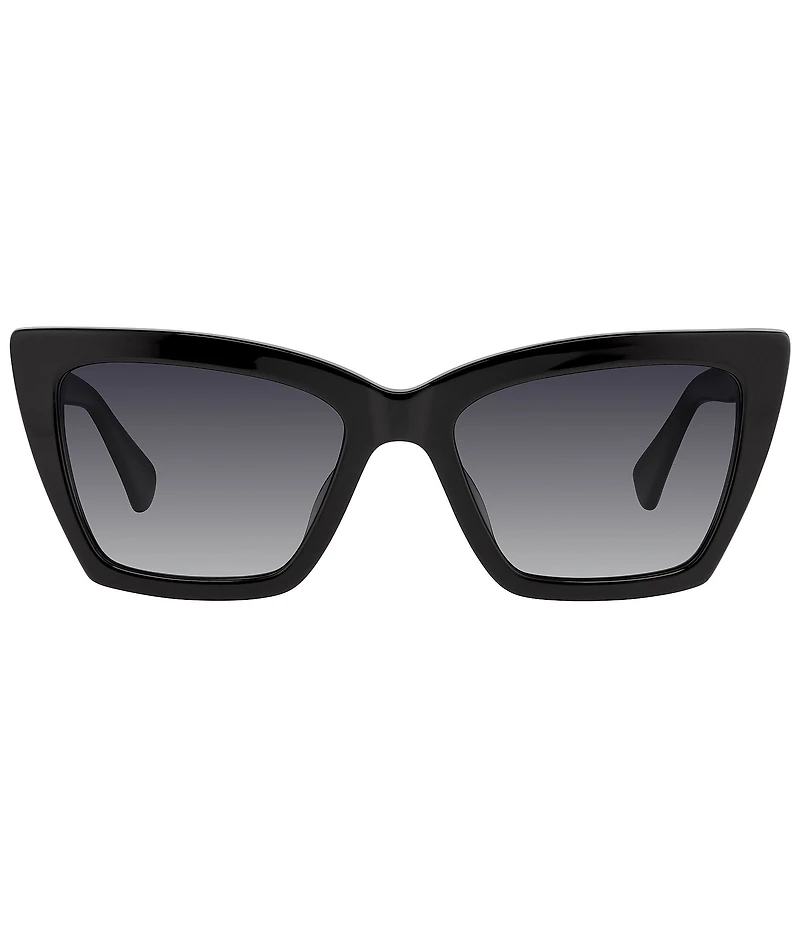 Kurt Geiger London Women's KGL1039 53mm Rectangle Polarized Sunglasses