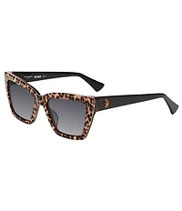 Kurt Geiger London Women's KGL1039 53mm Rectangle Sunglasses