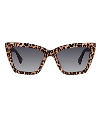 Kurt Geiger London Women's KGL1039 53mm Rectangle Sunglasses