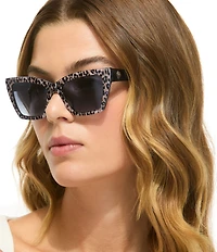 Kurt Geiger London Women's KGL1039 53mm Rectangle Sunglasses