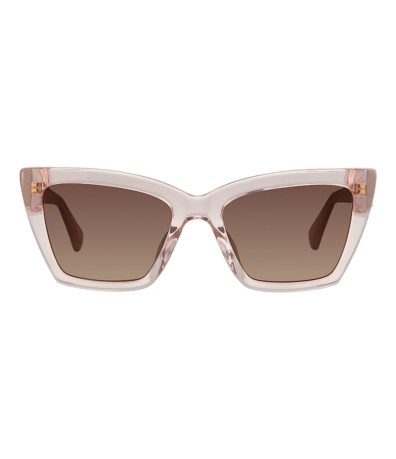 Kurt Geiger London Women's KGL1039 53mm Rectangle Sunglasses
