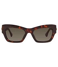 Kurt Geiger London Women's KGL1040 53mm Rectangle Sunglasses