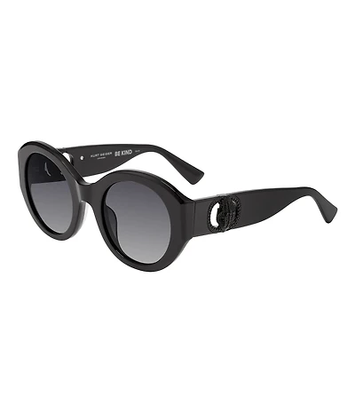 Kurt Geiger London Women's KGL1044 51mm Oval Sunglasses