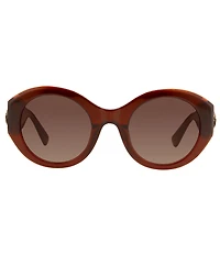 Kurt Geiger London Women's KGL1044 51mm Oval Sunglasses