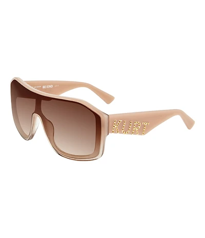 Kurt Geiger London Women's KGL1046 99mm Shield Sunglasses