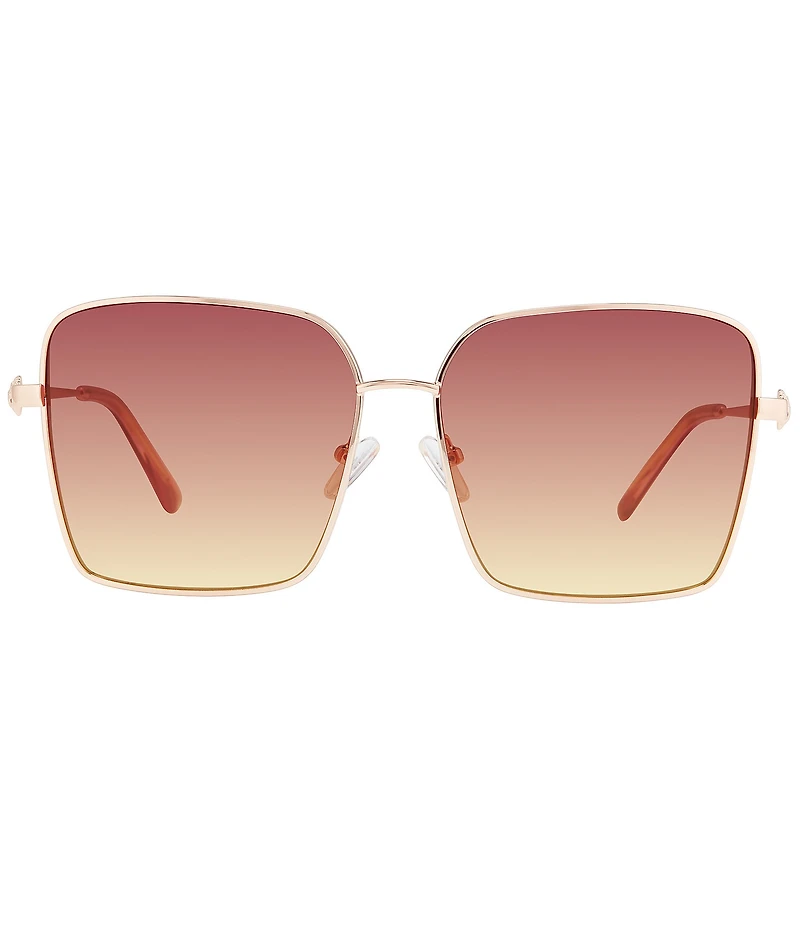 Kurt Geiger London Women's KGL1047 61mm Square Sunglasses