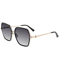 Kurt Geiger London Women's KGL1049 59mm Geometric Sunglasses