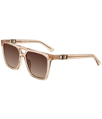 Kurt Geiger London Women's KGL1050 56mm Square Sunglasses