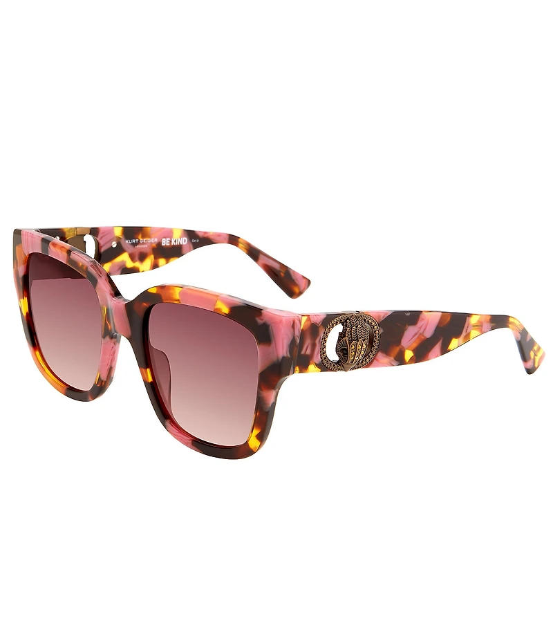 Kurt Geiger London Women's KGL1051 54mm Square Sunglasses