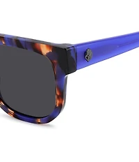Kurt Geiger London Women's KGL1057 54mm Square Sunglasses