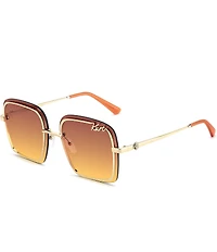 Kurt Geiger London Women's KGL1059 61mm Square Sunglasses