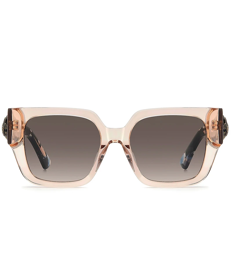 Kurt Geiger London Women's KGL1060 53mm Rectangle Sunglasses