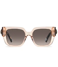 Kurt Geiger London Women's KGL1060 53mm Rectangle Sunglasses