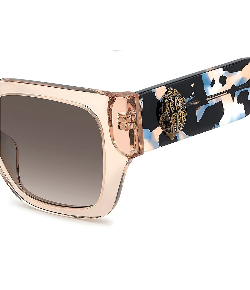Kurt Geiger London Women's KGL1060 53mm Rectangle Sunglasses