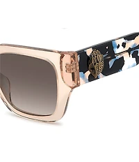 Kurt Geiger London Women's KGL1060 53mm Rectangle Sunglasses
