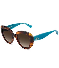Kurt Geiger London Women's KGL1061 52mm Retro Round Sunglasses