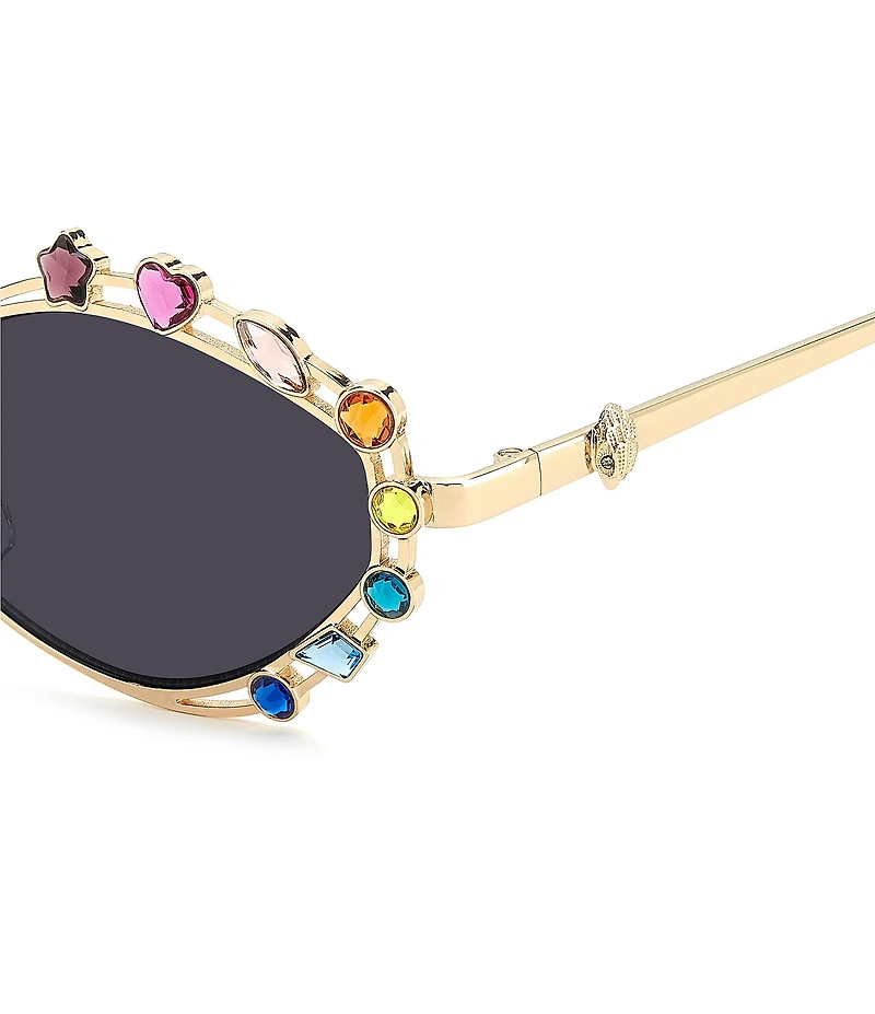 Kurt Geiger London Women's KGL1062 54mm Rectangle Sunglasses