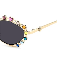 Kurt Geiger London Women's KGL1062 54mm Rectangle Sunglasses