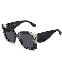 Kurt Geiger London Women's KGL1063 52mm Retro Square Sunglasses