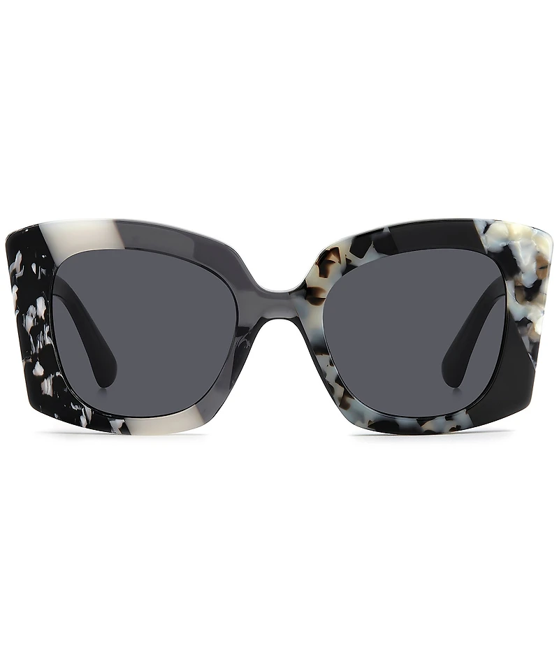 Kurt Geiger London Women's KGL1063 52mm Retro Square Sunglasses