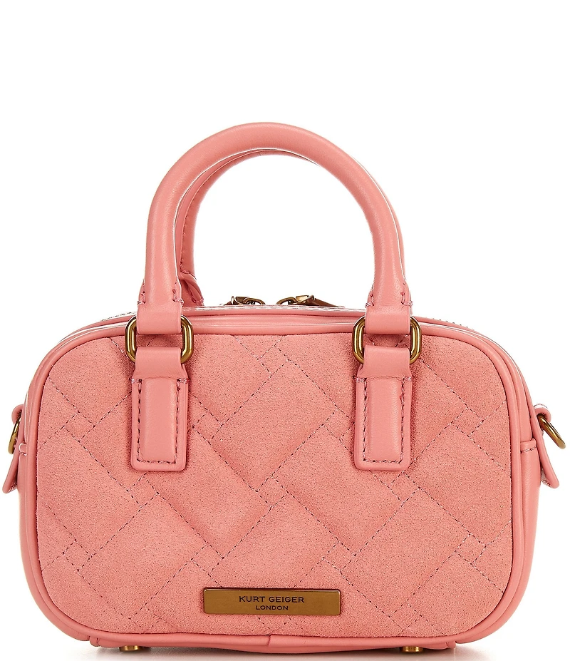 Kurt Geiger London XS Kensington Bead Charm Woven Crossbody Bag