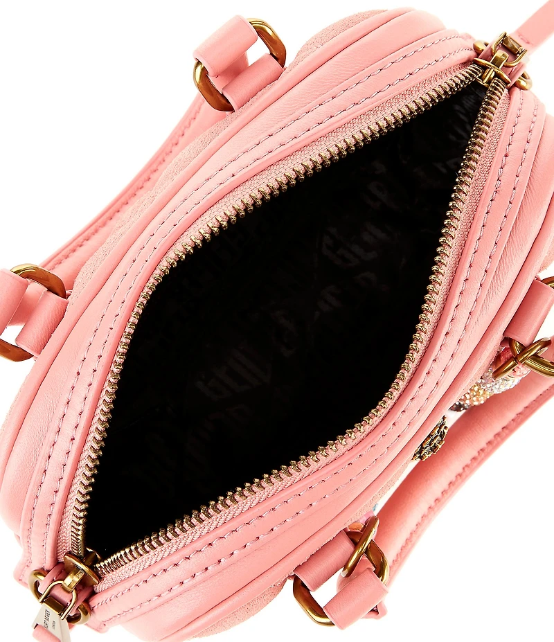 Kurt Geiger London XS Kensington Bead Charm Woven Crossbody Bag