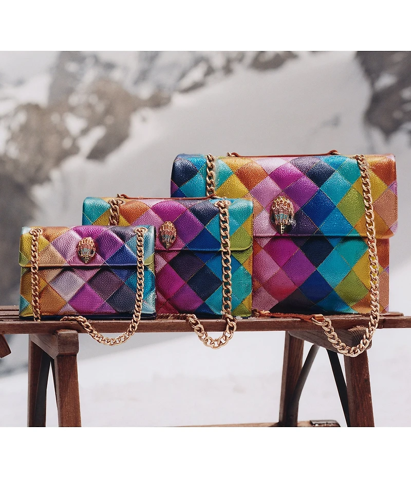 Kurt Geiger London XXL Kensington Rainbow Convertible Shoulder Bag