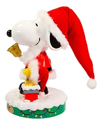 Kurt S. Adler Battery-Operated Musical Santa Snoopy Nutcracker, 10#double;