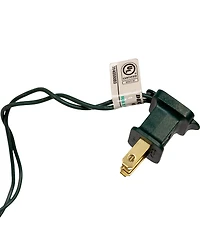 Kurt S. Adler 10-Light Gold With Glitter Finish Capiz Star Treetop