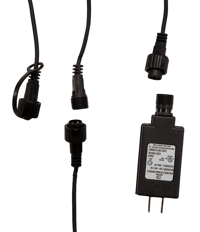 Kurt S. Adler 100-Light 10-Piece Lantern with Flicker Flame Light Set