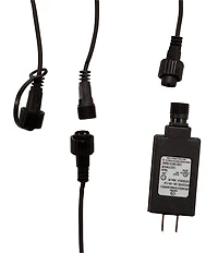 Kurt S. Adler 100-Light 10-Piece Lantern with Flicker Flame Light Set