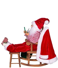 Kurt S. Adler 11#double; KSA Kringle Claus Sitting In Chair Santa