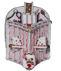 Kurt S. Adler Lighted Christmas Gingerbread House Tabletop Decoration