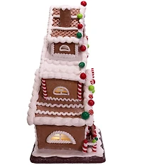 Kurt S. Adler 13#double; Battery Operated LED Gingerbread Cookie 3-Layer House