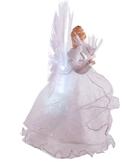 Kurt S. Adler Multi Fiberoptic Angel Tree Topper, 14#double;