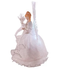 Kurt S. Adler Multi Fiberoptic Angel Tree Topper, 14#double;