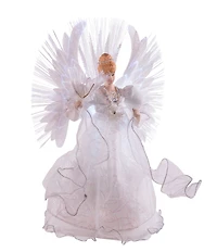 Kurt S. Adler Multi Fiberoptic Angel Tree Topper, 14#double;