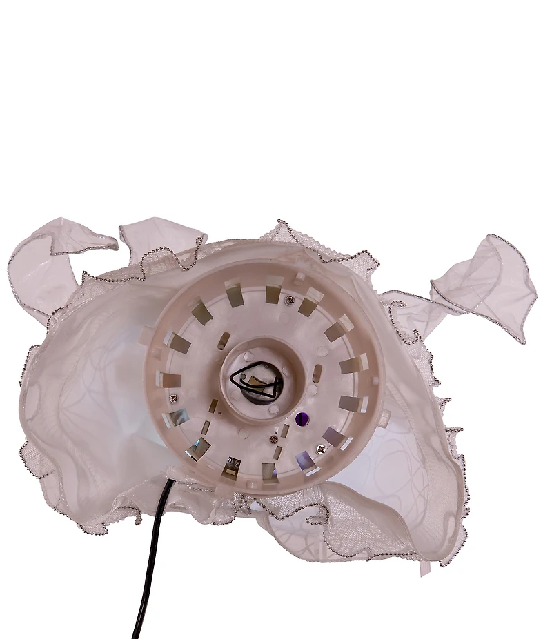 Kurt S. Adler Multi Fiberoptic Angel Tree Topper, 14#double;