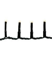 Kurt S. Adler 148' 1,800L Warm White LED Multifunction Rice Lights With Green Wire On Spool