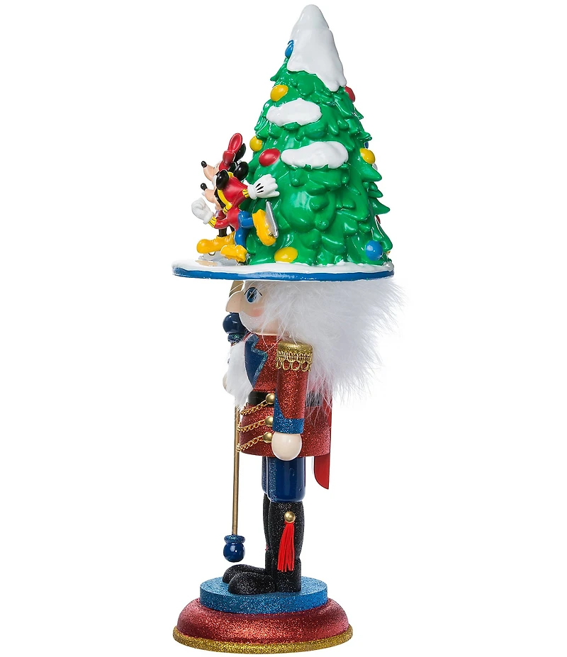 Kurt S. Adler 16.25#double; Disney© Mickey and Minnie Mouse Ice Skating Hollywood™ Nutcracker Figurine