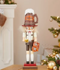 Kurt S. Adler 17.5#double; Beer & Pretzel Hollywood Nutcracker Figurine