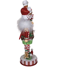 Kurt S. Adler 18#double; Hollywood Nutcrackers™ Gingerbread Soldier With Cupcake Body Nutcracker Figurine