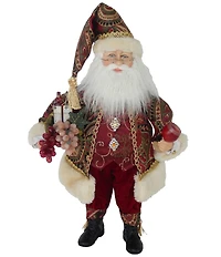 Kurt S. Adler Kringle Klaus Wine Santa Figurine, 18#double;