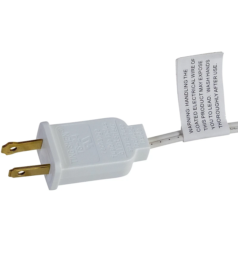 Kurt S. Adler 24#double; 4-Light Warm White LED Gold Crackle Moravian Star