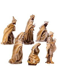 Kurt S. Adler Resin Table Piece 7-Piece Nativity Set