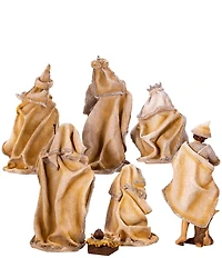 Kurt S. Adler Resin Table Piece 7-Piece Nativity Set