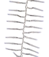 Kurt S. Adler 32.8-ft. 1000-Light LED Clear Wire Cluster Garland