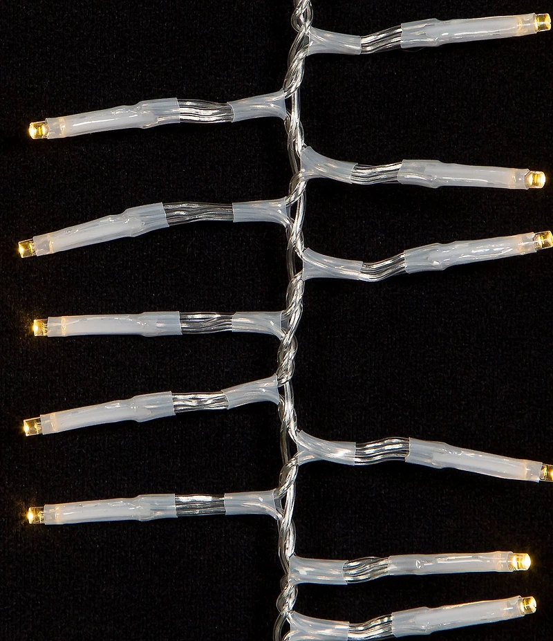 Kurt S. Adler 32.8-ft. 1000-Light LED Clear Wire Cluster Garland