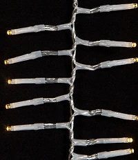 Kurt S. Adler 32.8-ft. 1000-Light LED Clear Wire Cluster Garland